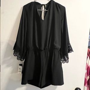 Black Dress Romper